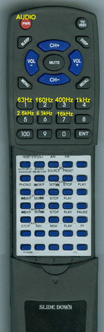 JVCINSERT RX9VBK Replacement Remote
