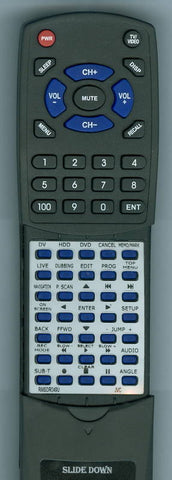 JVC SRDVM70US Replacement Remote