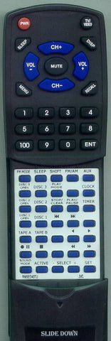 JVC MXD302T Replacement Remote