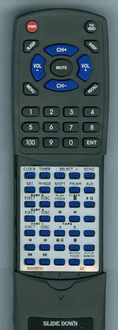 JVC RTRMSED50TXU Replacement Remote