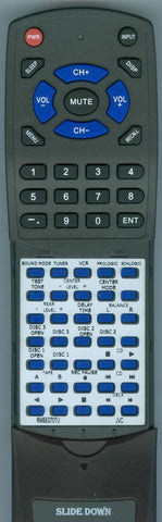 JVC RMSED70TU Replacement Remote