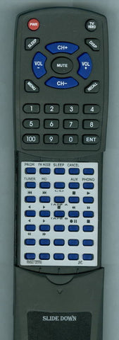 JVC CAF3000 Replacement Remote