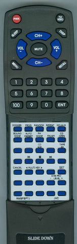 JVC FSP7 Replacement Remote