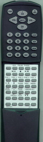 JVC RMSHXGX7J Replacement Remote