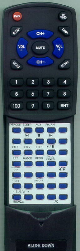 JVC CAHXZ1U Replacement Remote Control - Thumbnail 2