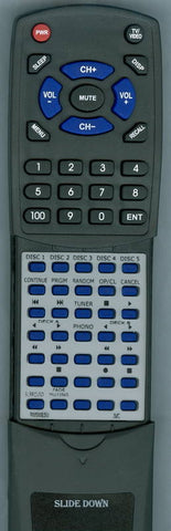 JVC RMSME5U Replacement Remote