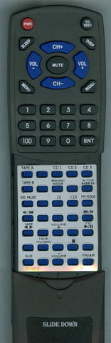 JVC RTRMSMXJ30J Replacement Remote