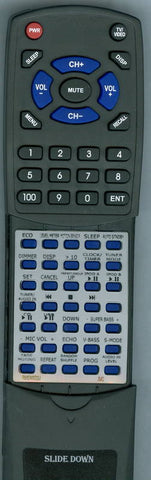 JVC RMSNXD2J Replacement Remote