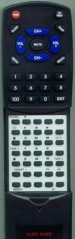 JVC RX206BK Replacement Remote