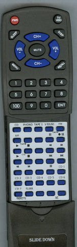 JVC RTRMSR217U Replacement Remote