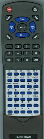 JVC RTRMSR301U Replacement Remote