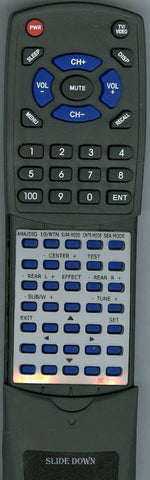 JVC RTRMSR884UKP Replacement Remote