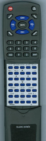 JVC RX992 Replacement Remote