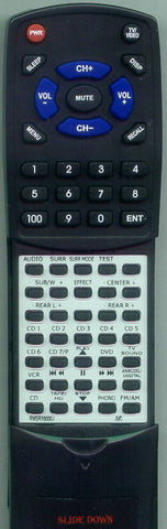 JVC RX-6000VBK Replacement Remote