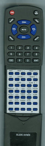 JVC RX6040B Replacement Remote