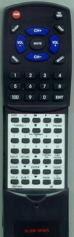 JVC RM-STHA10J Replacement Remote