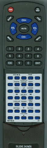 JVC RTRMSTHBC3A Replacement Remote