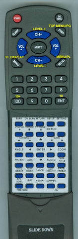 JVCINSERT RTRMSTHS33J Replacement Remote
