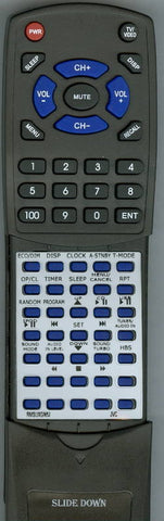 JVC RTRMSUXGN6J Replacement Remote