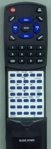 JVC UXN1W Replacement Remote