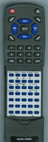 JVC RMSX1050U Replacement Remote