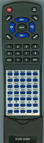 JVC XLM401BK Replacement Remote