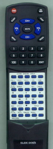 JVC RM-SXLR5000J Replacement Remote