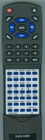 JVC XV-S402SL Replacement Remote
