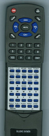 JVC RTRMSXV046J Replacement Remote