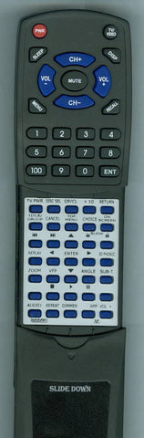 JVC RM-SXV050J Replacement Remote