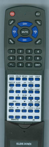 JVC XVD723GD Replacement Remote