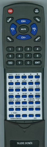 JVC RTRMSXVD9000A Replacement Remote