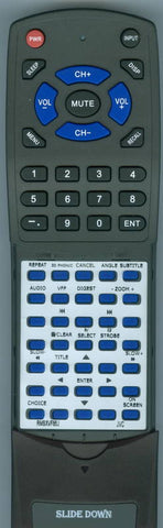 JVC RTRMSXVF85J Replacement Remote