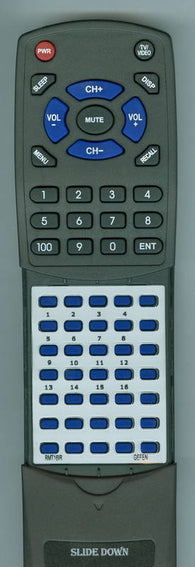GEFEN RMT16IR Replacement Remote