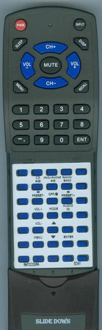 SONY RMT CCD3IPA Replacement Remote