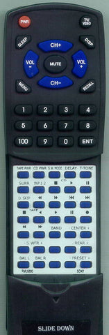 SONY RM U5600 Replacement Remote