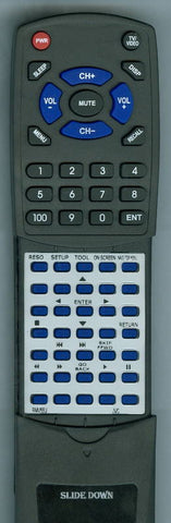 JVC RTRMV55U Replacement Remote