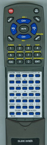 SN RNC-300 Replacement Remote