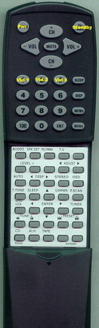 GATEWAYINSERT LN520 Replacement Remote