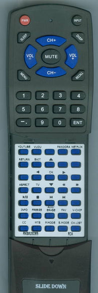 RCA RTRNSMU5036B Replacement Remote