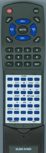 UnBranded ROKUTVREMOTE2 Replacement Remote