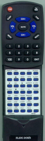 VIVITEK RTRP42HD51A Replacement Remote