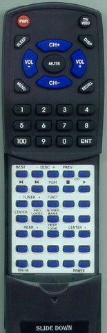 PIONEER D3300K Replacement Remote