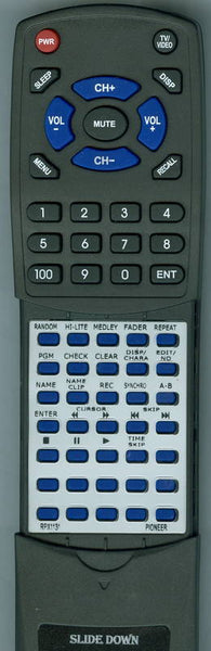 PIONEER MJD707 Replacement Remote