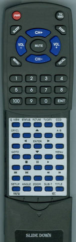 KEC RR9799 Replacement Remote