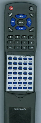 ROTEL RC1550 Replacement Remote