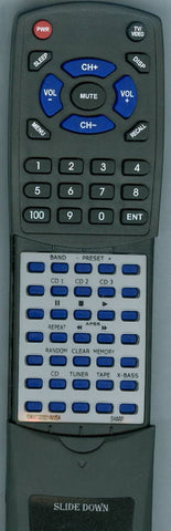 SHARP RRMCG0001AWSA Replacement Remote