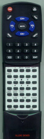 SHARP VCA514U Replacement Remote