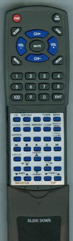 SHARP XL1700 Replacement Remote