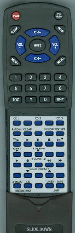 SHARP RRMCG0057AWSA Replacement Remote